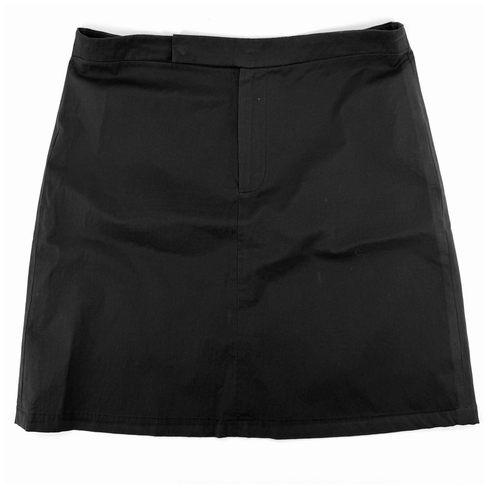 Banana Republic Mini Skirt Women 4 Black Straight Career Skirt Preppy Corporate